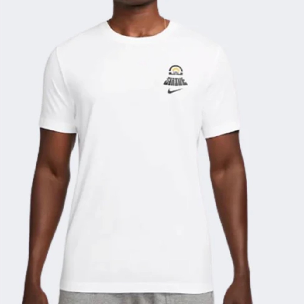 Nike Lebron Dri-Fit Men Basketball T-Shirt White